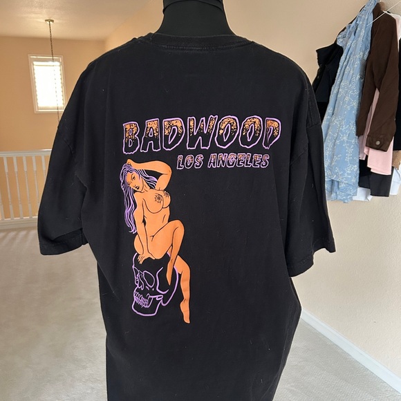 Badwood Tops - Badwood Graphic T-Shirt Short Sleeve